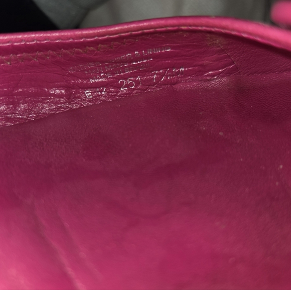 Tory Burch ICONIC Minnie Travel Ballet Flats in 'Love Pink' Leather SIZE 7.5 - Picture 10 of 10